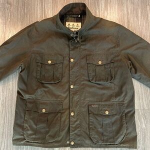 Men’s Barbour Waxed Utility Jacket